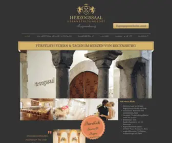 Herzogssaal.com(HOME) Screenshot