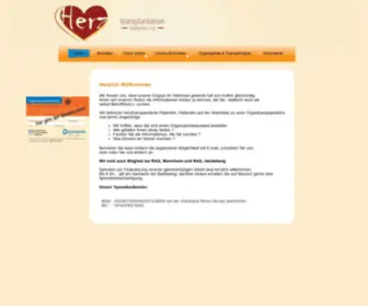 Herztransplantation.de(Herztransplantation) Screenshot