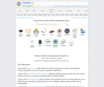 Hesabet.com Screenshot