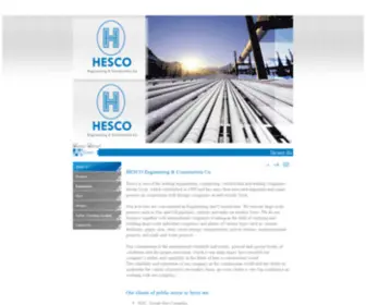 Hescoco.com(Hesco Company) Screenshot