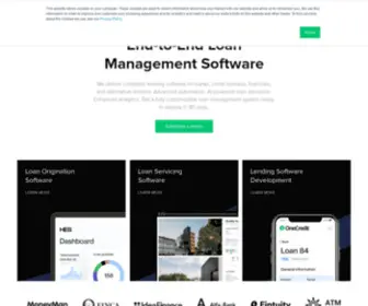Hesfintech.com(Loan Management Software) Screenshot