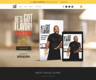 Hesgotflavor.com(He's Got Flavor Official Website) Screenshot