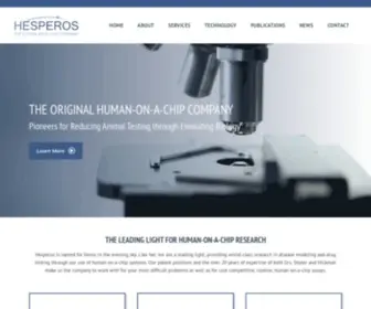 Hesperosinc.com(Hesperos Inc) Screenshot