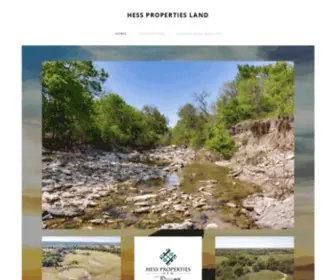 Hess-Properties.com(Hess properties land) Screenshot