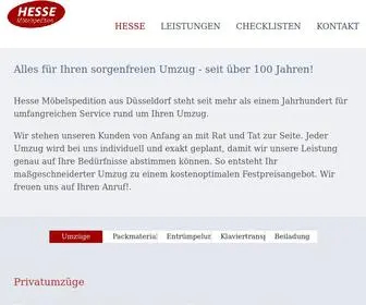 Hesse-Umzug.de(Hesse Möbelspedition GmbH) Screenshot