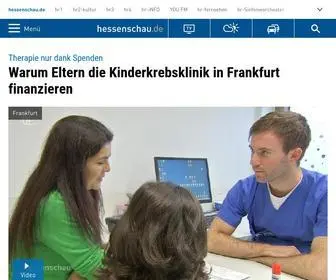 Hessenschau.de(Nachrichten aus Hessen) Screenshot
