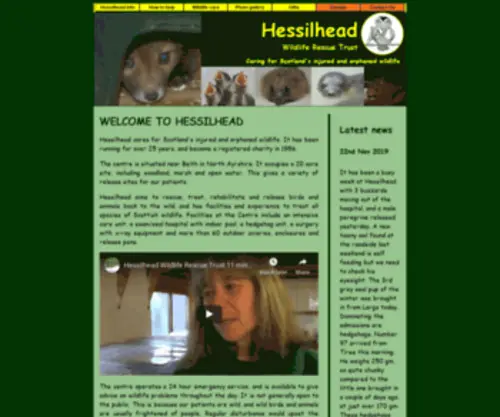 Hessilhead.org.uk(Hessilhead) Screenshot