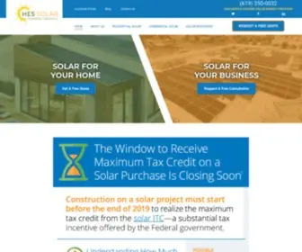 Hessolar.com(San Diego Solar Installation) Screenshot