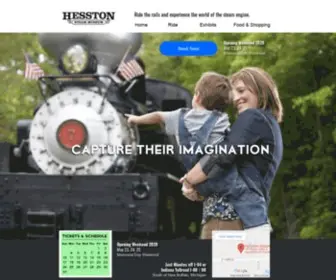 Hesston.org(Hesston Steam Musuem) Screenshot