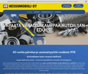 Hessumobiili.fi(Hessumobiili Oy) Screenshot