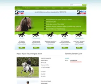 Hestakykki.com(HESTA-KYKKI) Screenshot