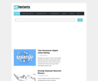 Hestanto.web.id(Marketing) Screenshot