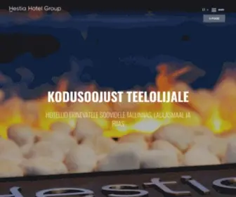 Hestiahotels.com(Hestia Hotel Group'i hotellid Tallinnas) Screenshot