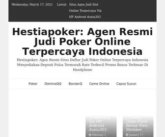 Hestiapoker.com Screenshot