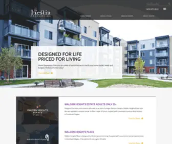 Hestiaproperties.ca(Residential & Commercial Rentals) Screenshot