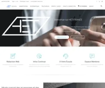 Het-France.com(Explorez toute la High Tech dans une autre dimmension) Screenshot