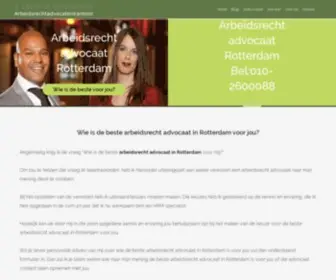 Hetarbeidsrechtadvocatenkantoor.nl(Advocaat arbeidsrecht en ontslag in Rotterdam) Screenshot