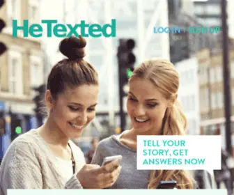 Hetexted.com(Dating and Relationship Advice) Screenshot
