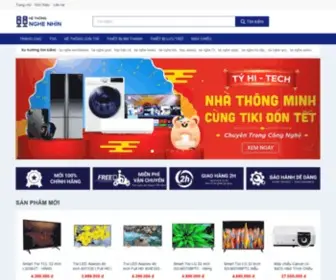 Hethongnghenhin.com(Hệ Thống Nghe Nhìn) Screenshot