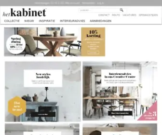 Hetkabinet.nl(Het Kabinet) Screenshot