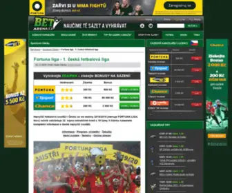 Hetliga.cz(Fortuna liga) Screenshot