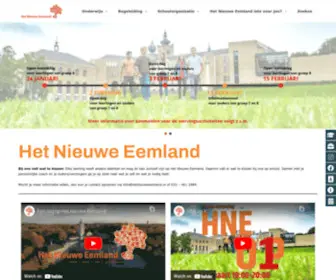 Hetnieuweeemland.nl(Home Het Nieuwe Eemland) Screenshot