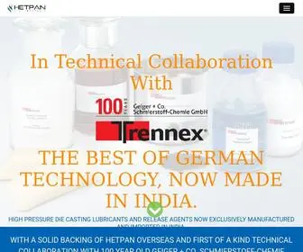 Hetpandielubricants.com(In Technical Collaboration With Geiger Co. Schmierstoff) Screenshot