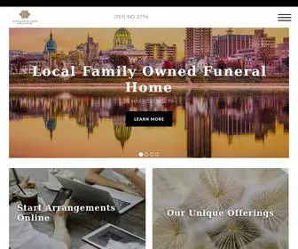 Hetrickbitnerfuneralhome.com(Harrisburg, PA Funeral Home & Cremation) Screenshot