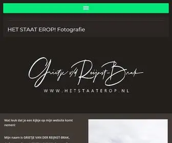 Hetstaaterop.nl(HET STAAT EROP) Screenshot