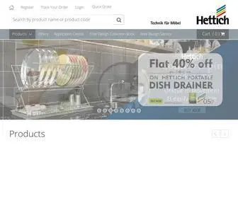 Hettichindiaonline.com(Buy Hettich Fitings online) Screenshot