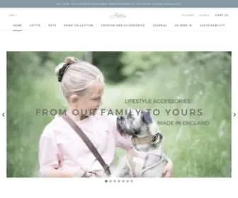 Hettie.co.uk(Luxury Family Lifestyle Accessories) Screenshot