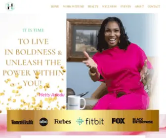 Hettyasiodu.com(Coach, Speaker & Author) Screenshot