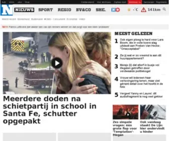 Hetvolk.be(Het Nieuwsblad) Screenshot