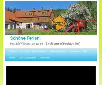 Heufelder-Hof.de(Heufelder Hof) Screenshot