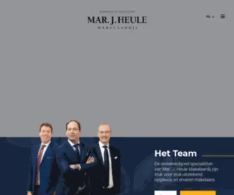 Heulemakelaars.nl(Heule Makelaars Amsterdam Haarlem) Screenshot