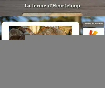 Heurteloup.net(La ferme d'Heurteloup) Screenshot