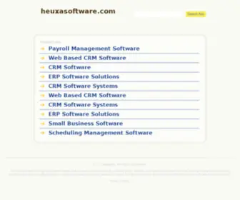 Heuxasoftware.com(Heuxa Software) Screenshot