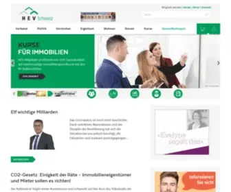 Hev-SChweiz.ch(HEV Schweiz) Screenshot