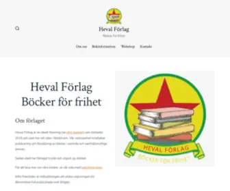 Hevalforlag.com(Heval Förlag) Screenshot