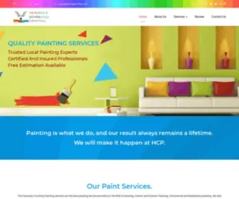 HevCpainting.com(Heavenly Coverings Painting INC) Screenshot