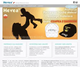 Heveamaterace.pl(Materace do spania dla Ciebie) Screenshot