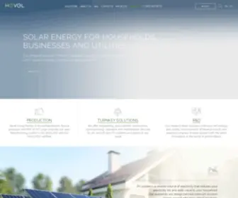 Hevelsolar.com(Hevel Solar) Screenshot