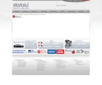 Hevesliotomotiv.com.tr(HEVESLİ OTOMOTİV YEDEK PARÇA SAN) Screenshot