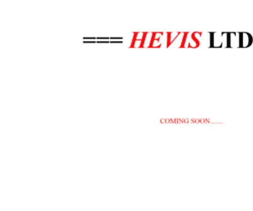 Hevis.com.hk(Hevis) Screenshot