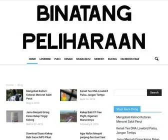 Hewanpeliharaan.org(Binatang Peliharaan) Screenshot