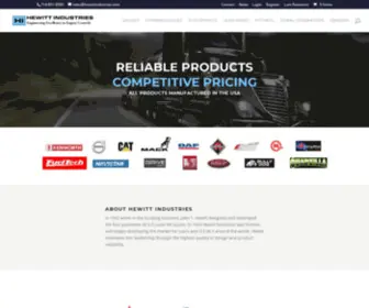 Hewittindustries.com(Hewitt Industries) Screenshot