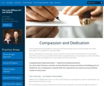 Hewittlawoffice.com(Alameda County Family Law Attorney CA) Screenshot