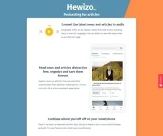 Hewizo.com(Hewizo) Screenshot