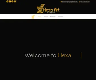 Hexaartagency.com(HEXA ART AGENCY) Screenshot