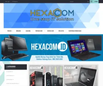 Hexacom.id(Toko Komputer & Laptop Online Harga Murah Di Surabaya) Screenshot